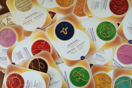 Cartões Energizados Símbolos Angélicos 1-49 com Guia Português -  KA36